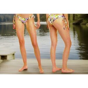 MARTHA REY Pasley Bikini Bottom in Mother Salvia